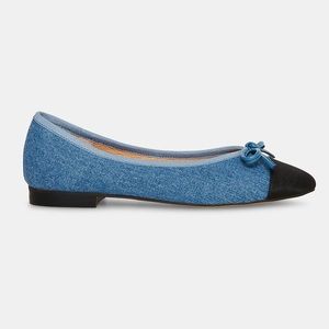 ISO Steve Madden Denim Ballet Flats